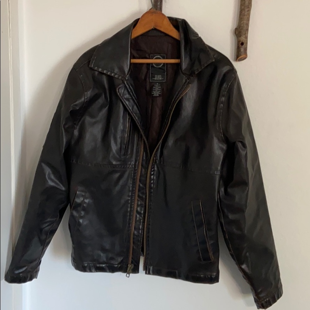 SF/415 Leather Jacket Men’s size Medium